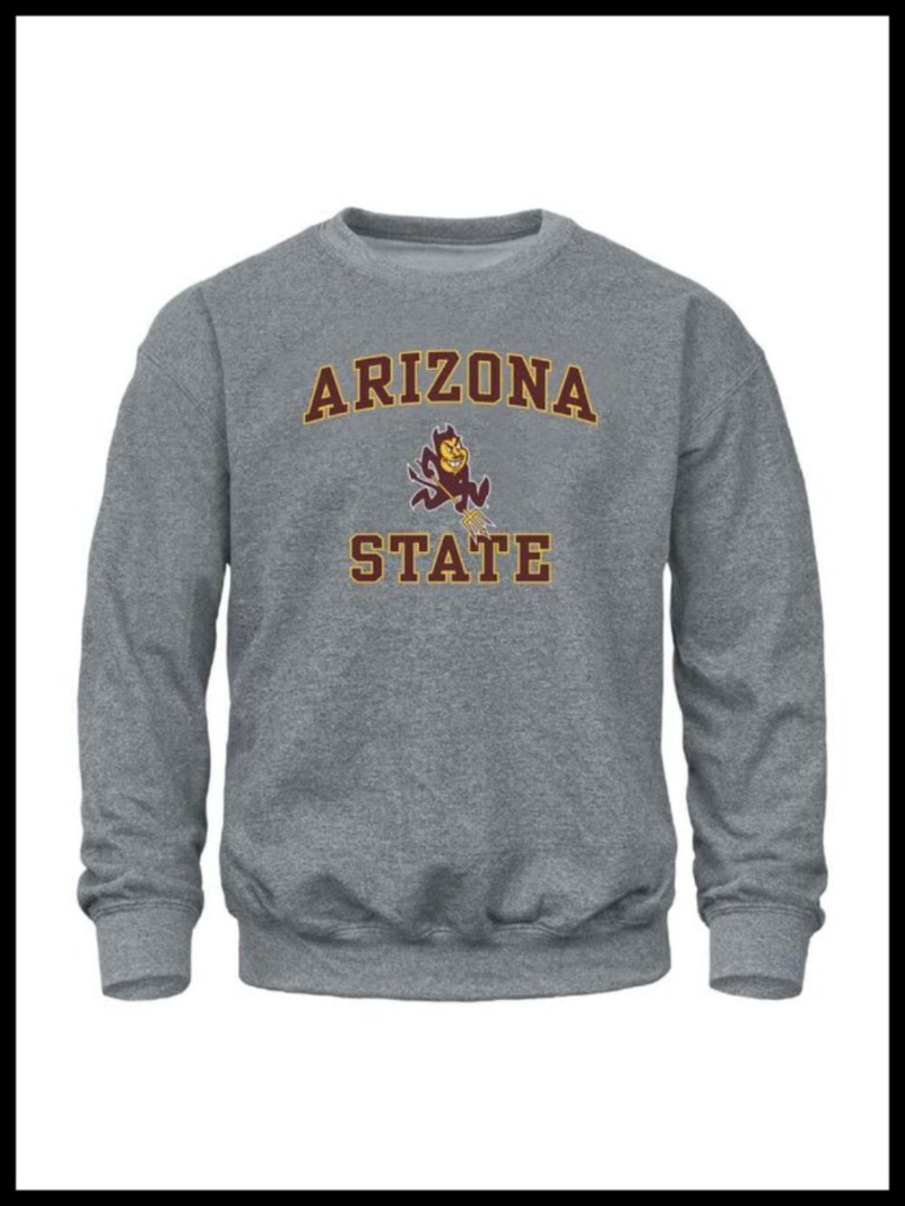 Unisex Crewneck Sweatshirt Cotton Poly Blend College Spirit